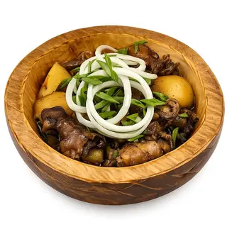 Куырдак из бараньей головы