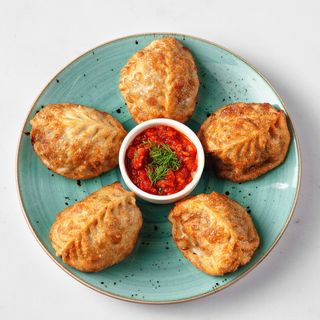 Манты жареные