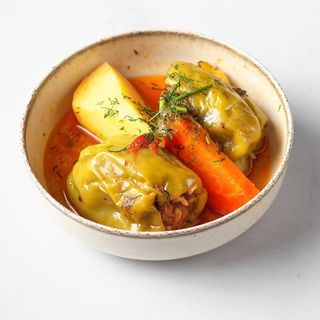 Суп с голубцами