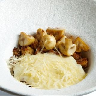 Гречневая каша с пармезаном 