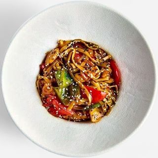 Удон с курицей 