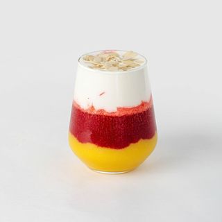 Cмузи с сырной пенкой