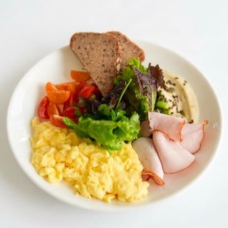 ЗОЖ завтрак с индейкой