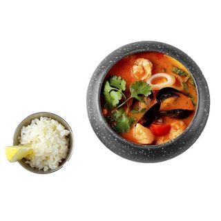 Суп с морепродуктами Том ям