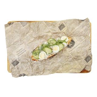 Брускетта с паштетом из копченой макрели