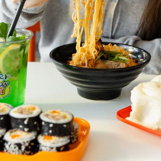 Рамен с курицей