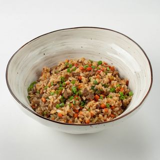 Рис с говядиной в японском стиле 