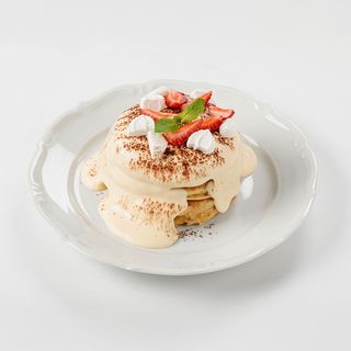 Панкейки с маршмеллоу