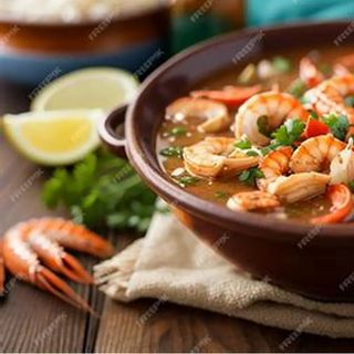 Том ям с морепродуктами