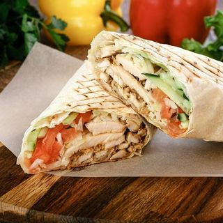 Донер с салатом