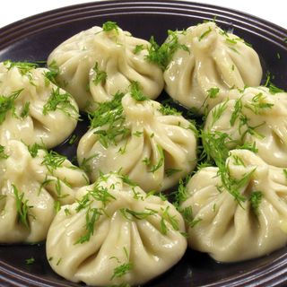 Манты с бараниной