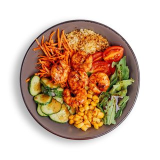 Боул с креветками