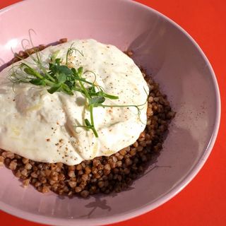 Cheesy Buckwheat Bowl