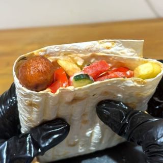 Лаваш хот-дог
