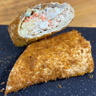 Шаурма в кляре из мяса курицы