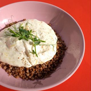 Cheesy Buckwheat Bowl