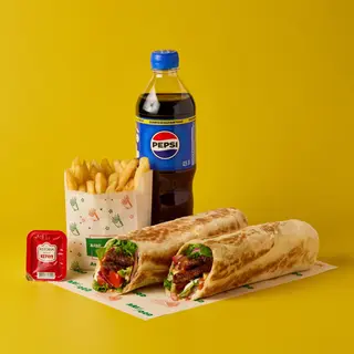 ДУРУМ ГОВЯЖИЙ С Х2 МЯСОМ КОМБО (800 г)