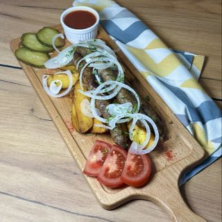 Колбаски из курицы