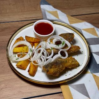 Жареный сазан