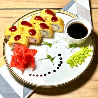 Ролл "Филадельфия темпура"