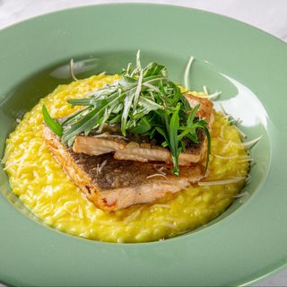 Ризотто с филе горбуши 300 гр