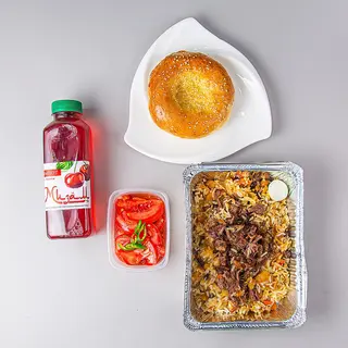 Комбо плов с кониной