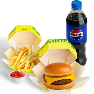 Комбо Cheese бургер