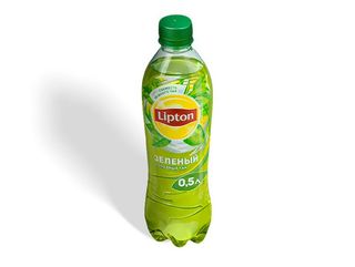 Lipton зеленный чай лимон  0,5
