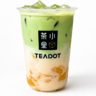 Манго матча с кунжутом