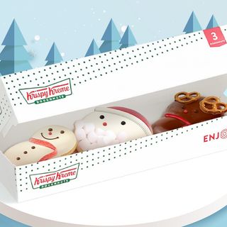 Бокс Новогодний 3 пончика