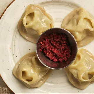 Манты с рубленным мясом