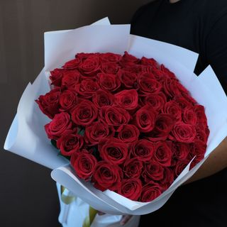 Букет из 51 красной розы 