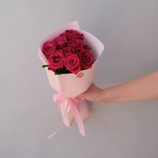 Букет из 9 красных роз