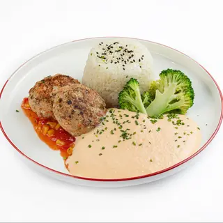 Фишкейки с рисом