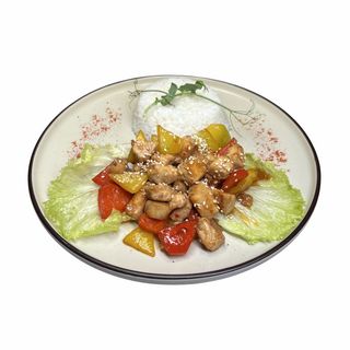 Курица в кисло-сладком соусе
