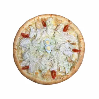 Пицца Цезарь с курицей