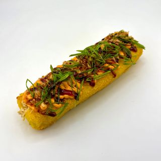 Суши хот дог с курицей