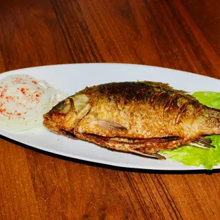 Жаренный карась