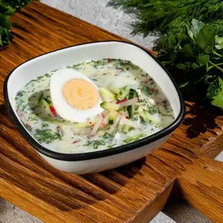 Окрошка на кефире