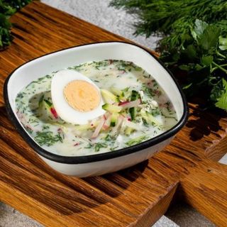 Окрошка на кефире
