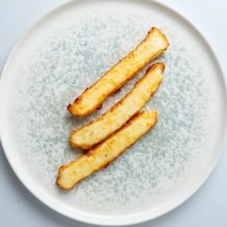 Сыр халуми жареный