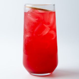 Лимонад клубника-сливки