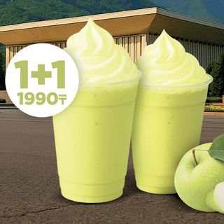 Яблочное фраппучино