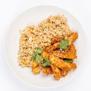 Цыпленок в кисло-сладком соусе