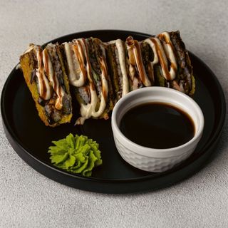 Сэндвич ролл с креветкой