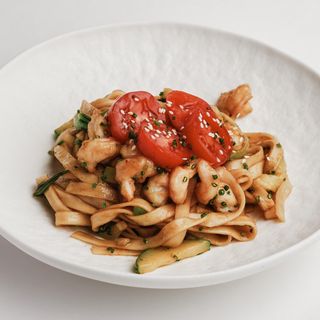 Удон с цыпленком