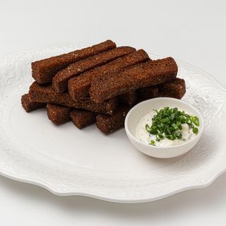 Гренки чесночные