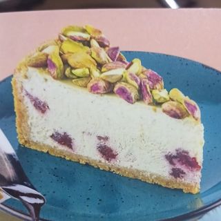 Чизкейк Фисташка-Малина 