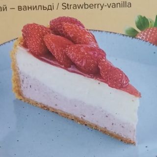 Чизкейк "Клубника-ваниль"