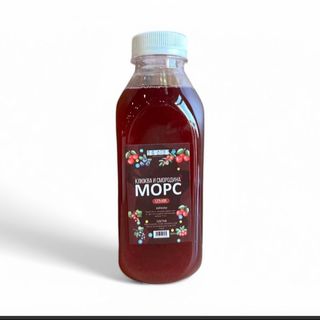 Морс из клюквы и смородины